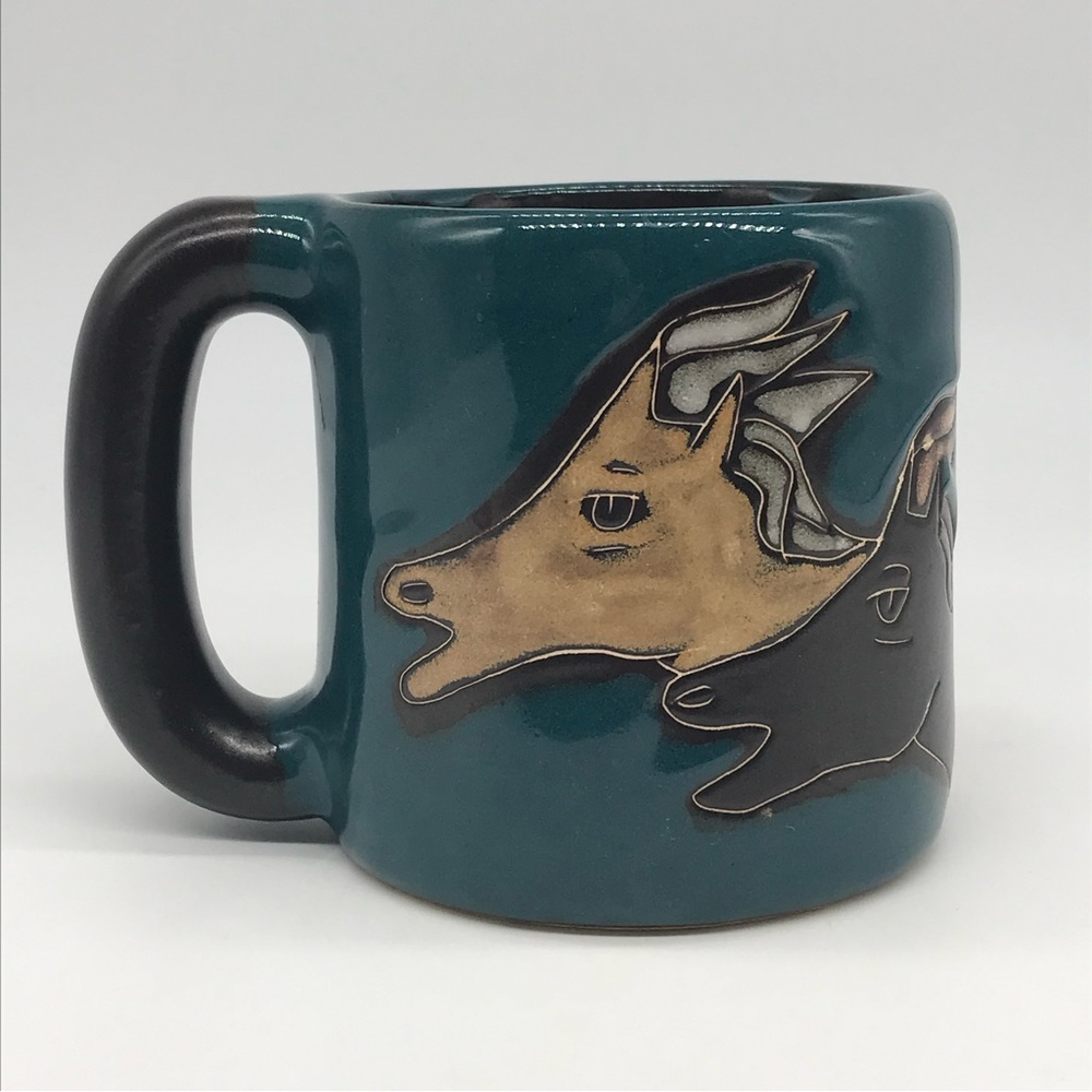 Mara Of Mexico Stoneware Mug Wild Horses